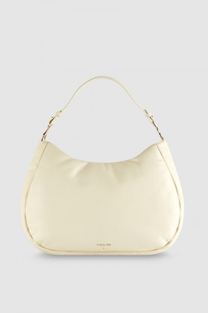 Beige Patrizia Pepe Dream Bag Shoulder Bag | KVR510784