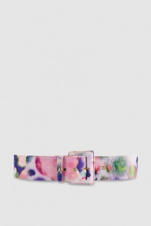 Multicolor Patrizia Pepe Chiffon High-waist Belt | LYN583614