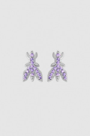 Pink Patrizia Pepe Brass Earrings | JLW051827